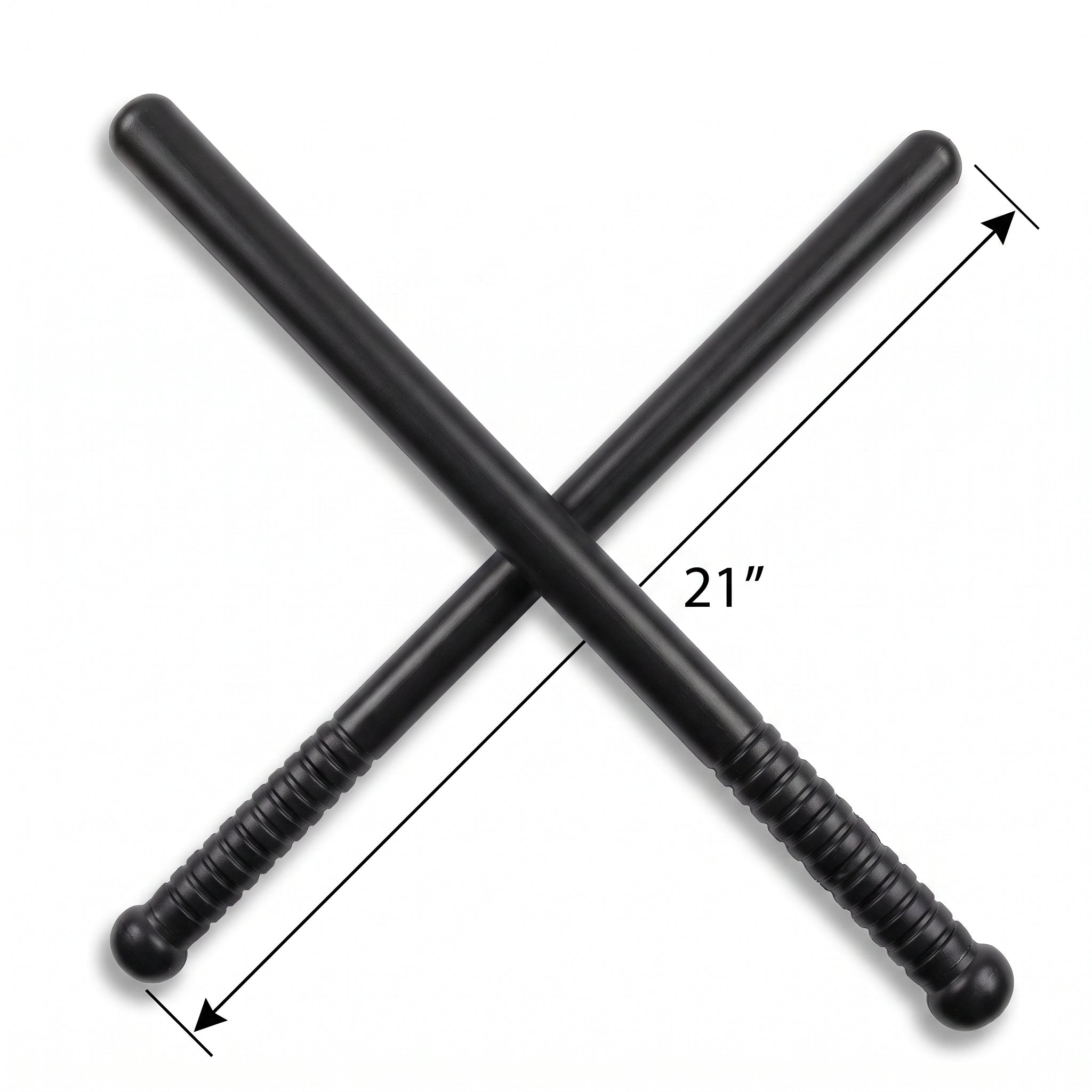 Black Police Baton Costume Accessory for Halloween