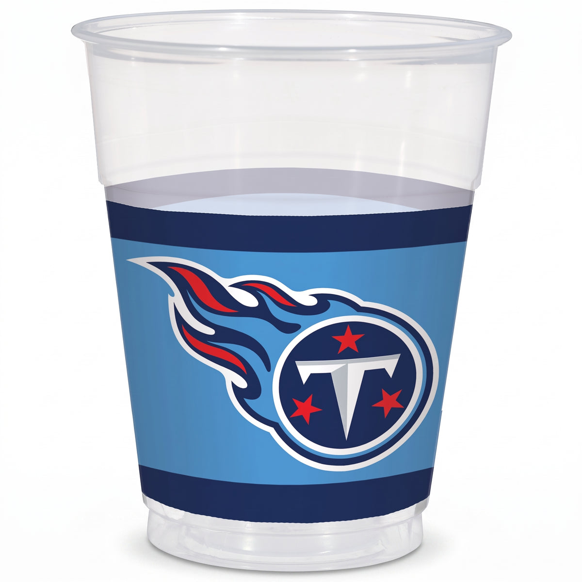 Tennessee Titans 16oz NFL Plastic Cups - 25 Pack