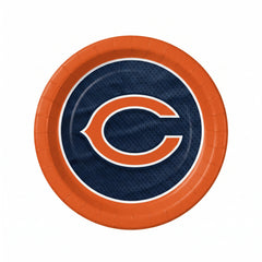 Chicago Bears 9" Round Paper Plates