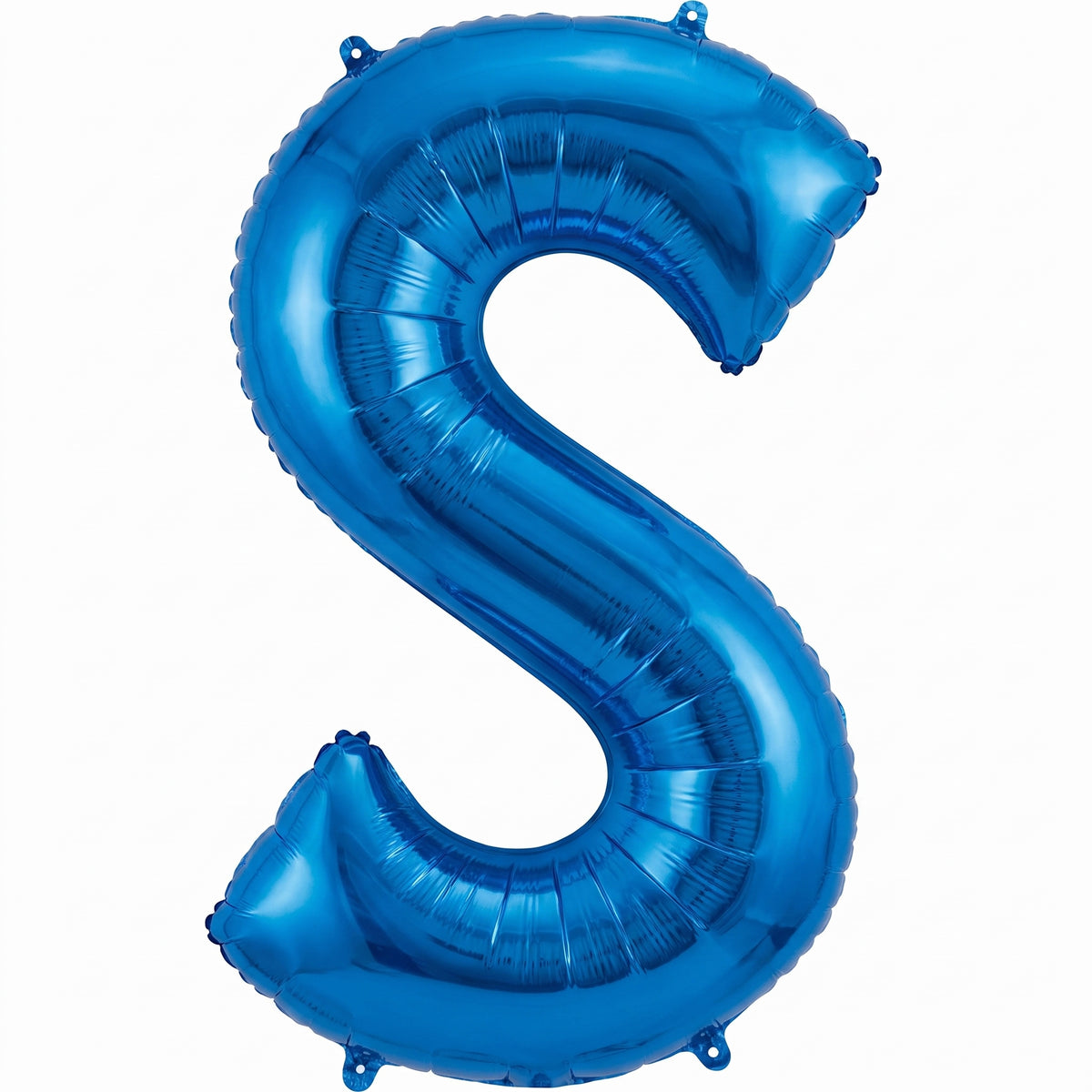 Royal Blue Foil Letter S Balloon