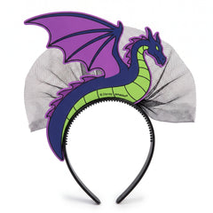 Disney Descendants 3 Maleficent Headband with Black Mesh