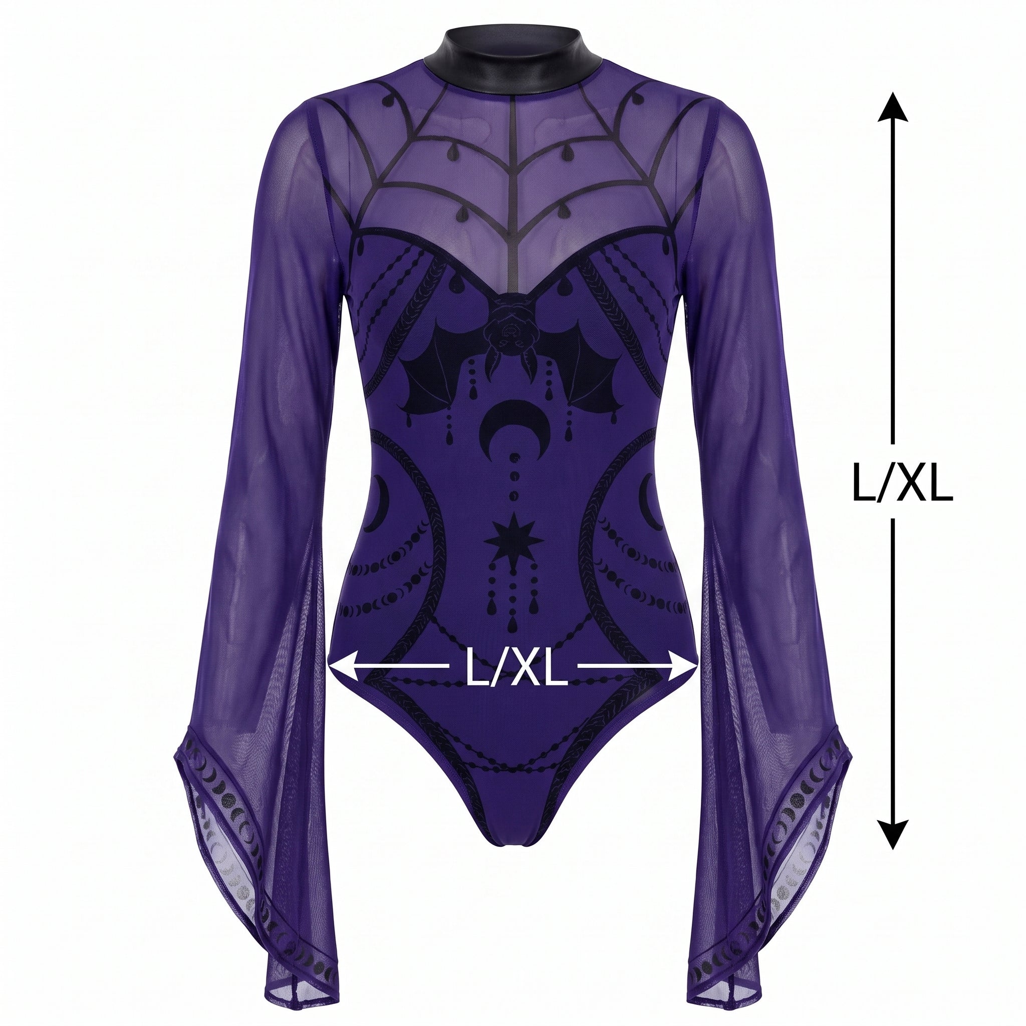 Enchanting "Bad Witch" Bodysuit - L/XL