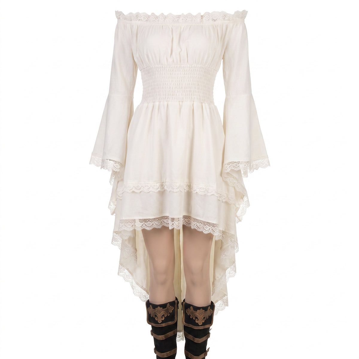 Women's Elegant Pirate Costume Dress - Plus Size