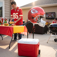 Kansas City Chiefs Helmet Foil Balloon -21 inch