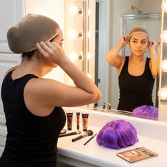 Breathable Wig Cap - One Size, Perfect for Costumes