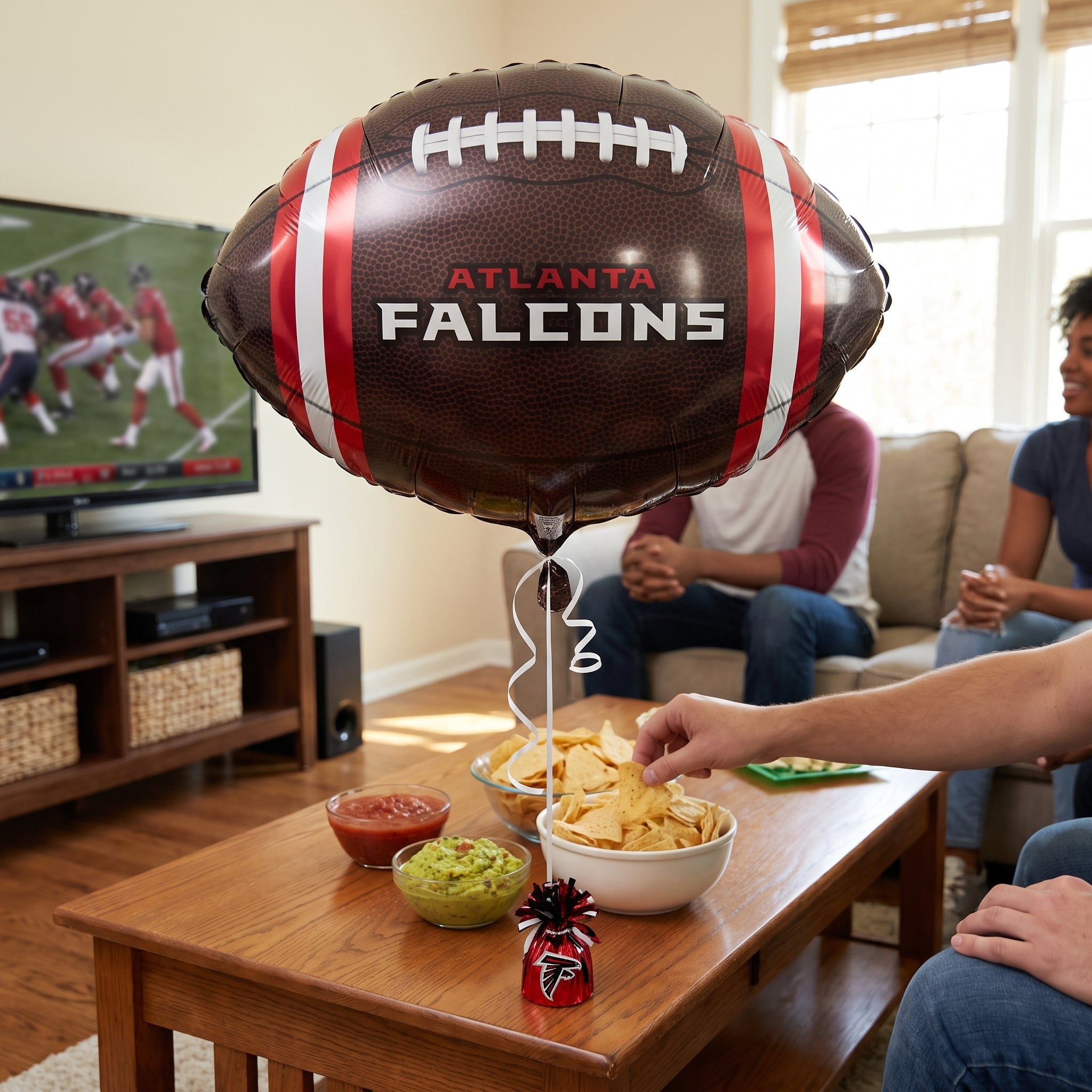 Atlanta Falcons 18-Inch Foil Football Balloon