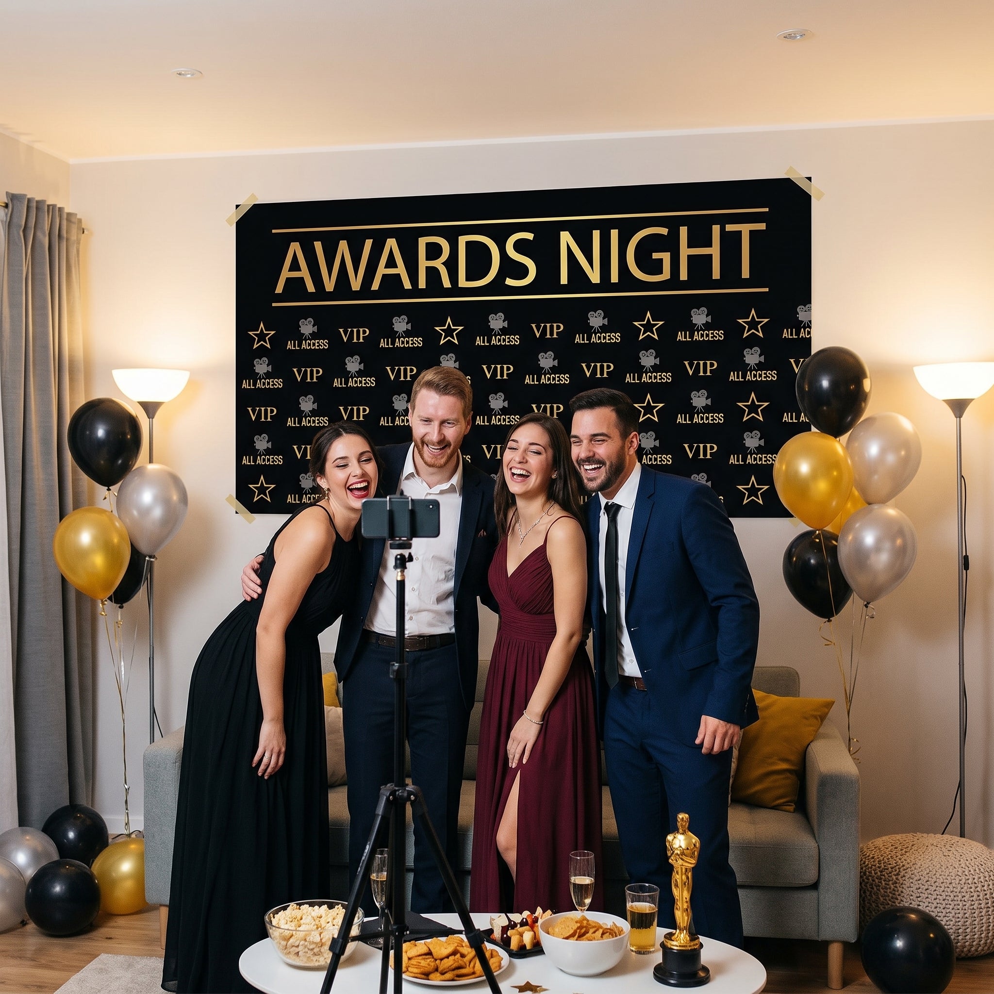 Awards Night VIP Step and Repeat Scene Setter Kit