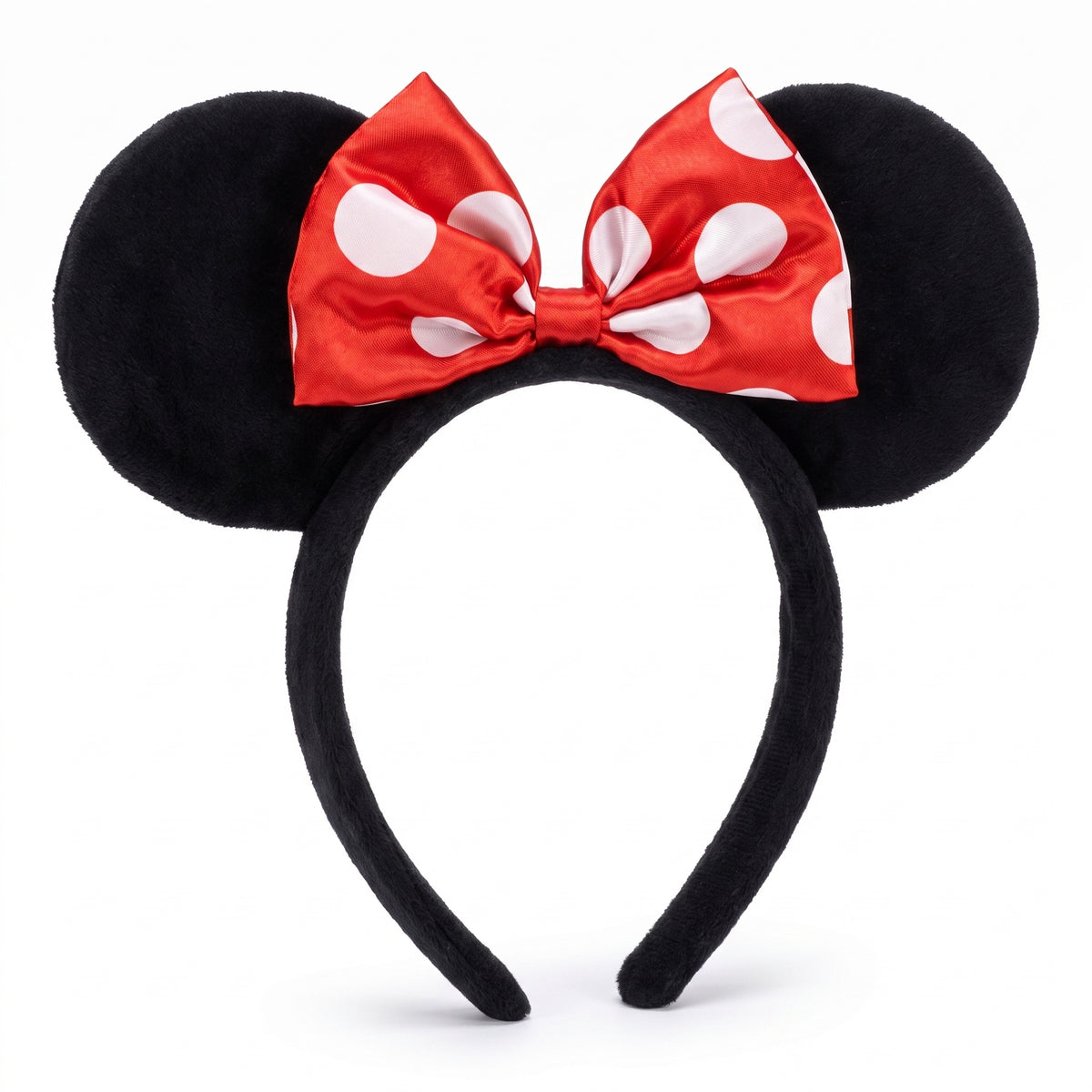 Disney Minnie Mouse Ears & Polka Dot Bow Headband for Kids