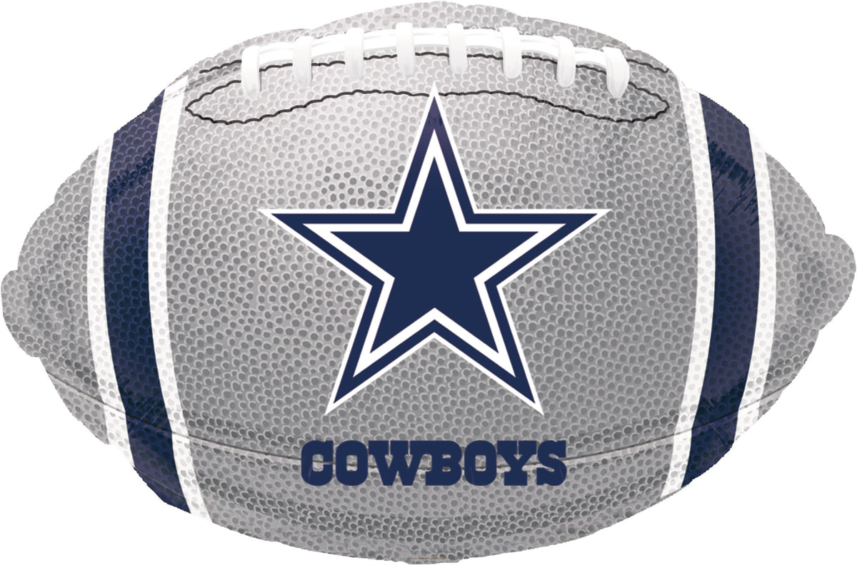Dallas Cowboys Football Foil Balloon - 18 Inch