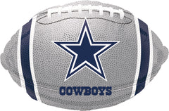 Dallas Cowboys Football Foil Balloon - 18 Inch