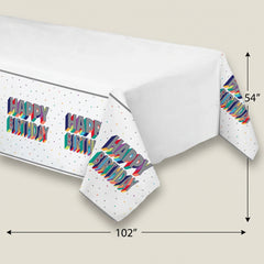 Celebrate in Style: Here's to Your Birthday Table Cover