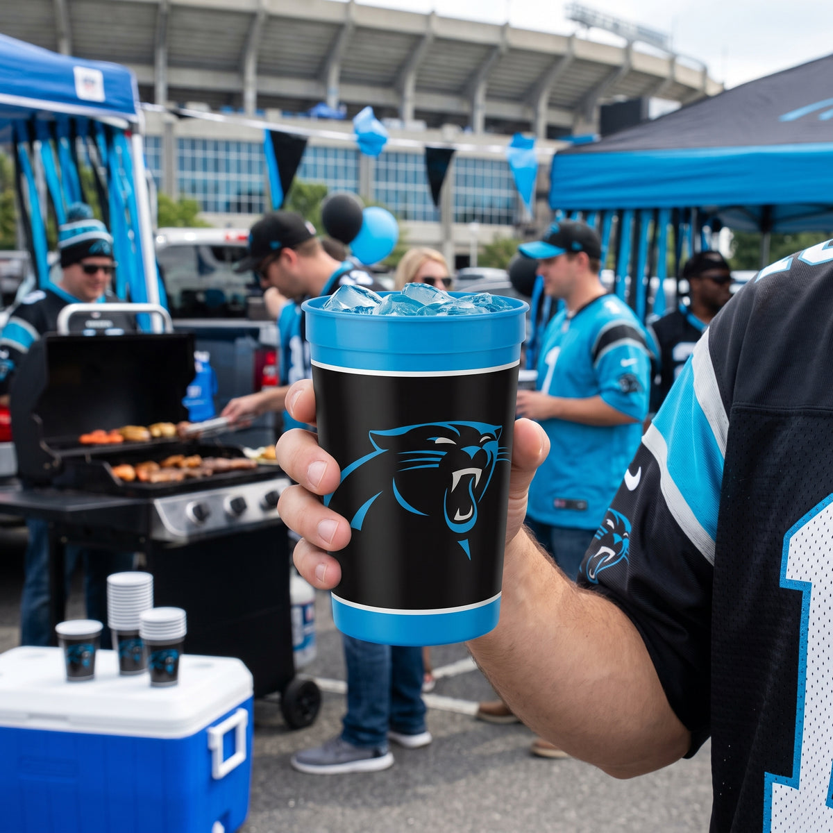 Carolina Panthers NFL Party Cups