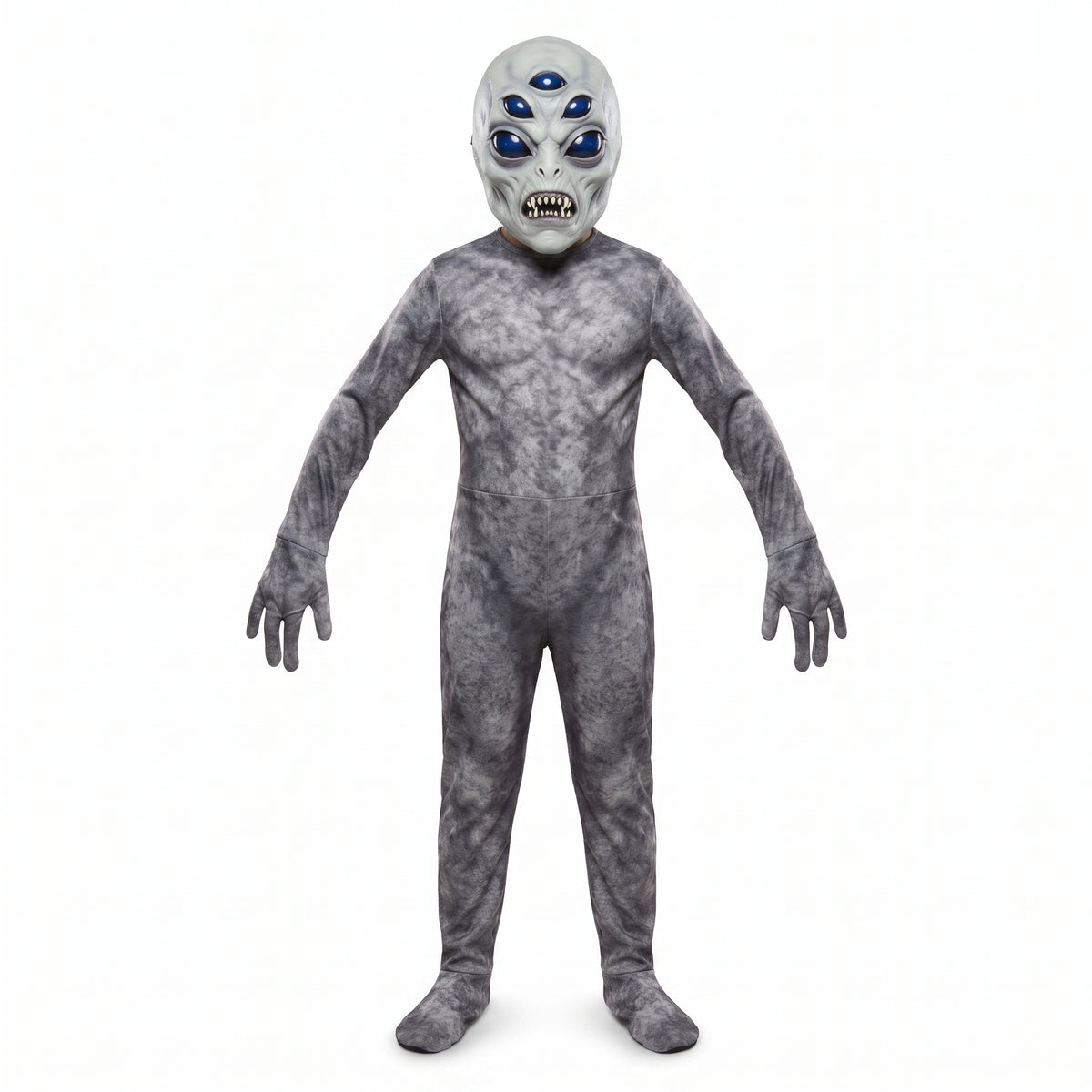 Kids' Alien Intruder Halloween Costume with Mask