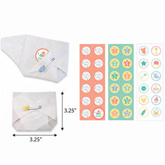 Baby Shower Diaper Game Kit