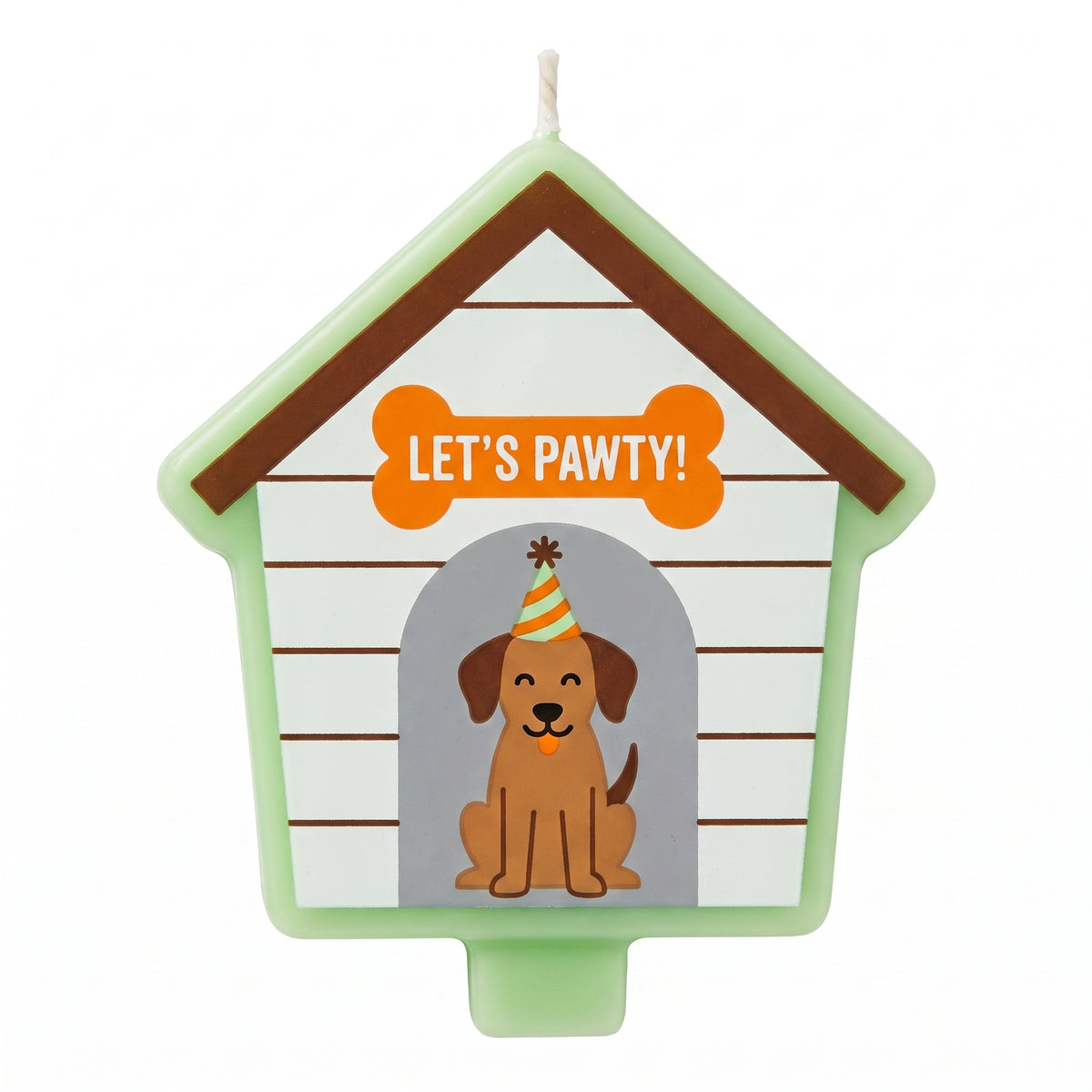 Let's Pawty Birthday Candle for Kids