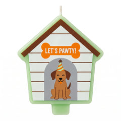 Let's Pawty Birthday Candle for Kids