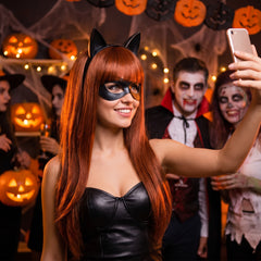 Auburn Electra Halloween Costume Wig