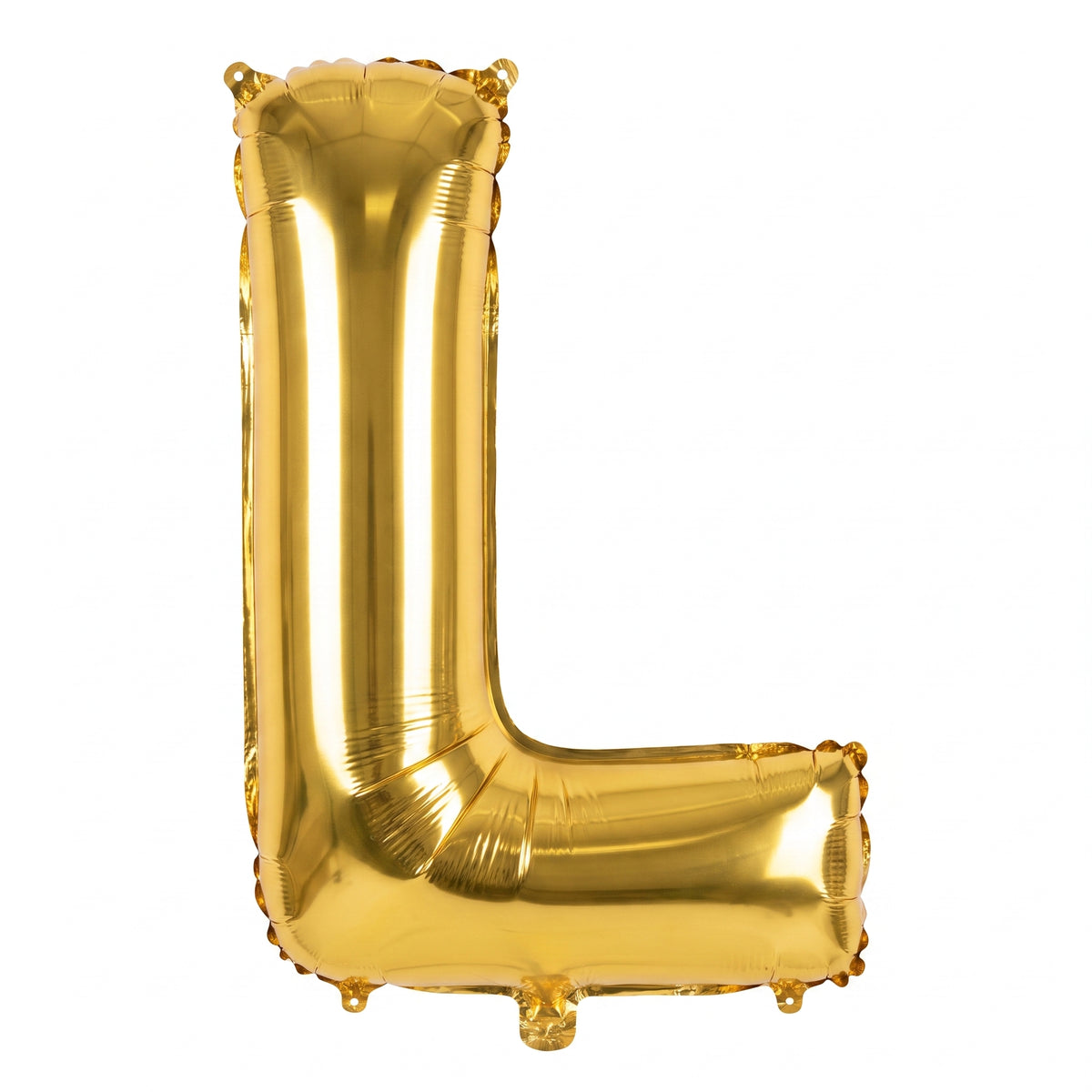 Gold Letter L Balloon - Air-Filled Foil