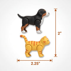 Cute Animal Erasers - 12 Pack