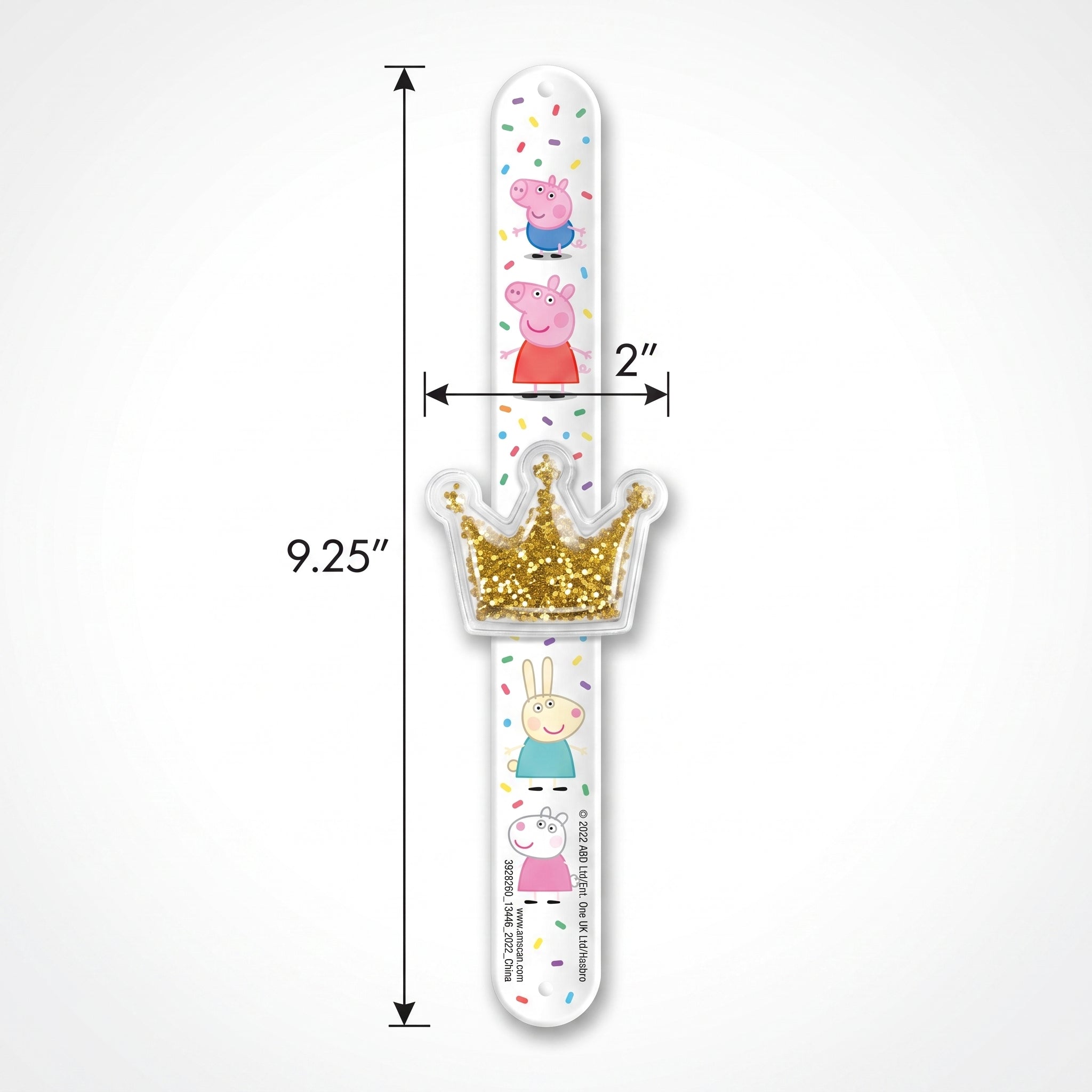 Peppa Pig Slap Bracelets - Party Favor Set