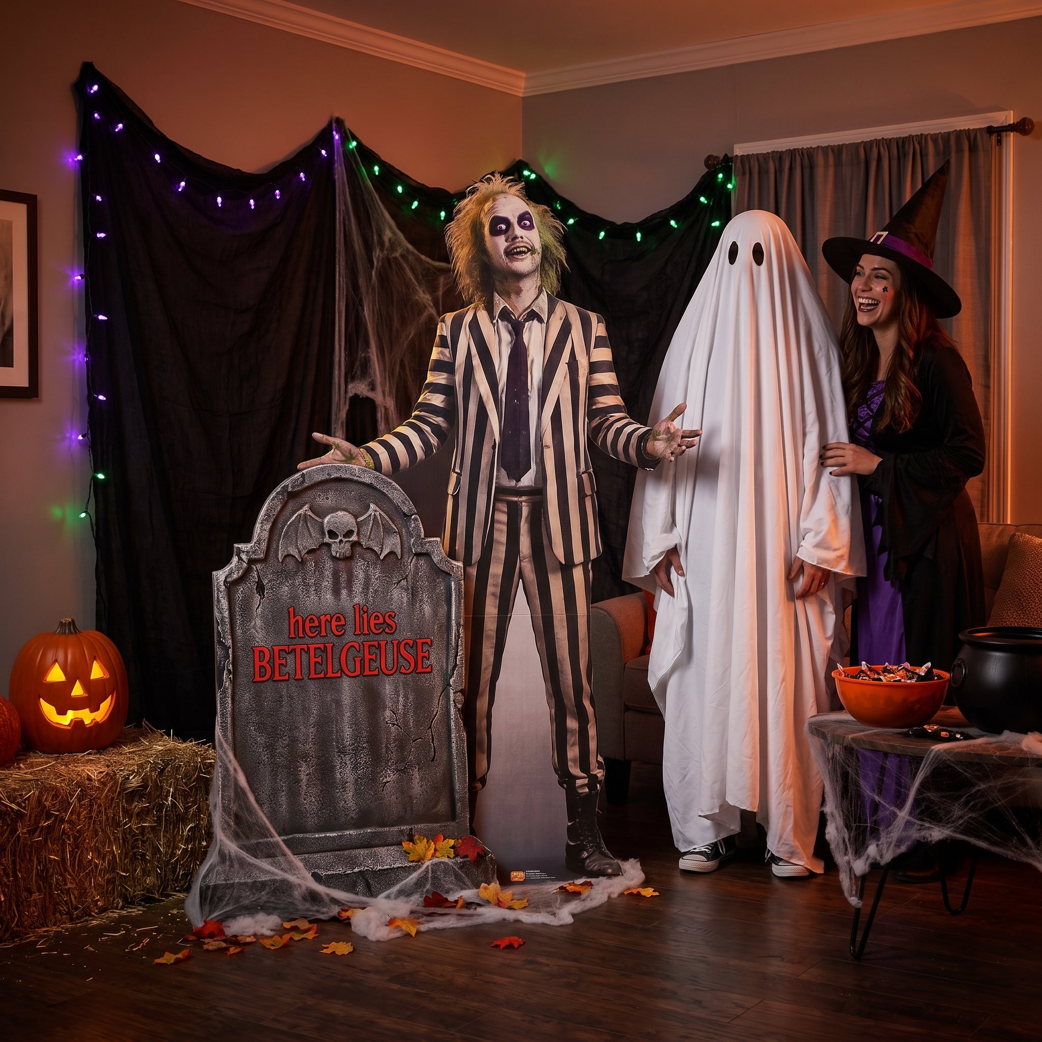 Beetlejuice Halloween Sticker Sheet