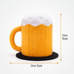 Plush Beer Mug Hat