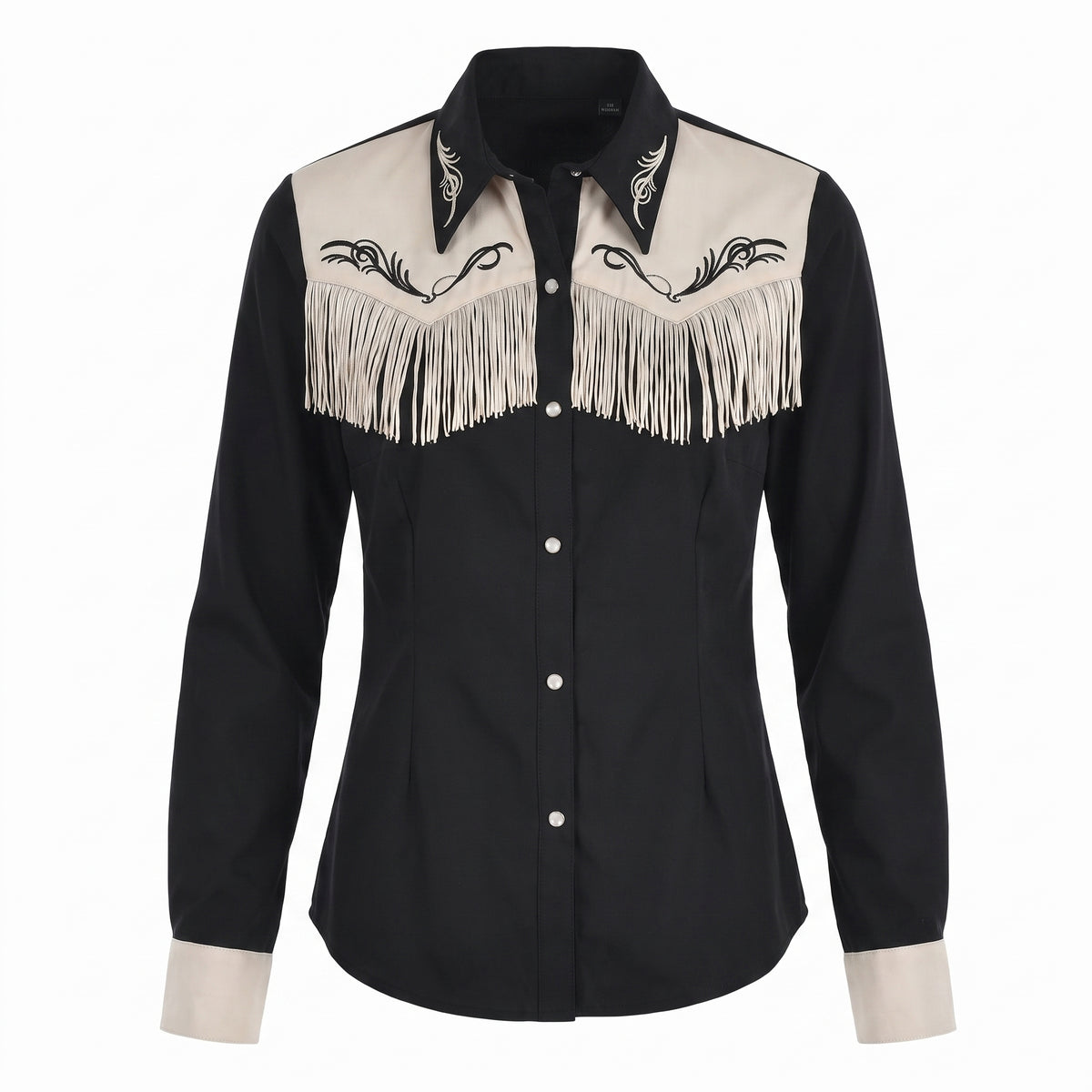 Women's Western Fringe Shirt - S/M Halloween Costume