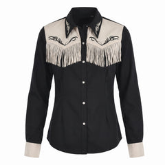 Women's Western Fringe Shirt - S/M Halloween Costume