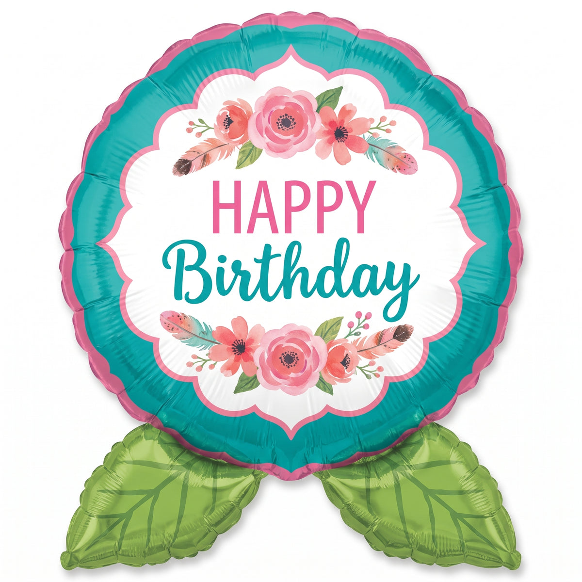 Free Spirit Floral Foil Super Shape Balloon
