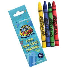 4 Pack Crayons/72-Bx