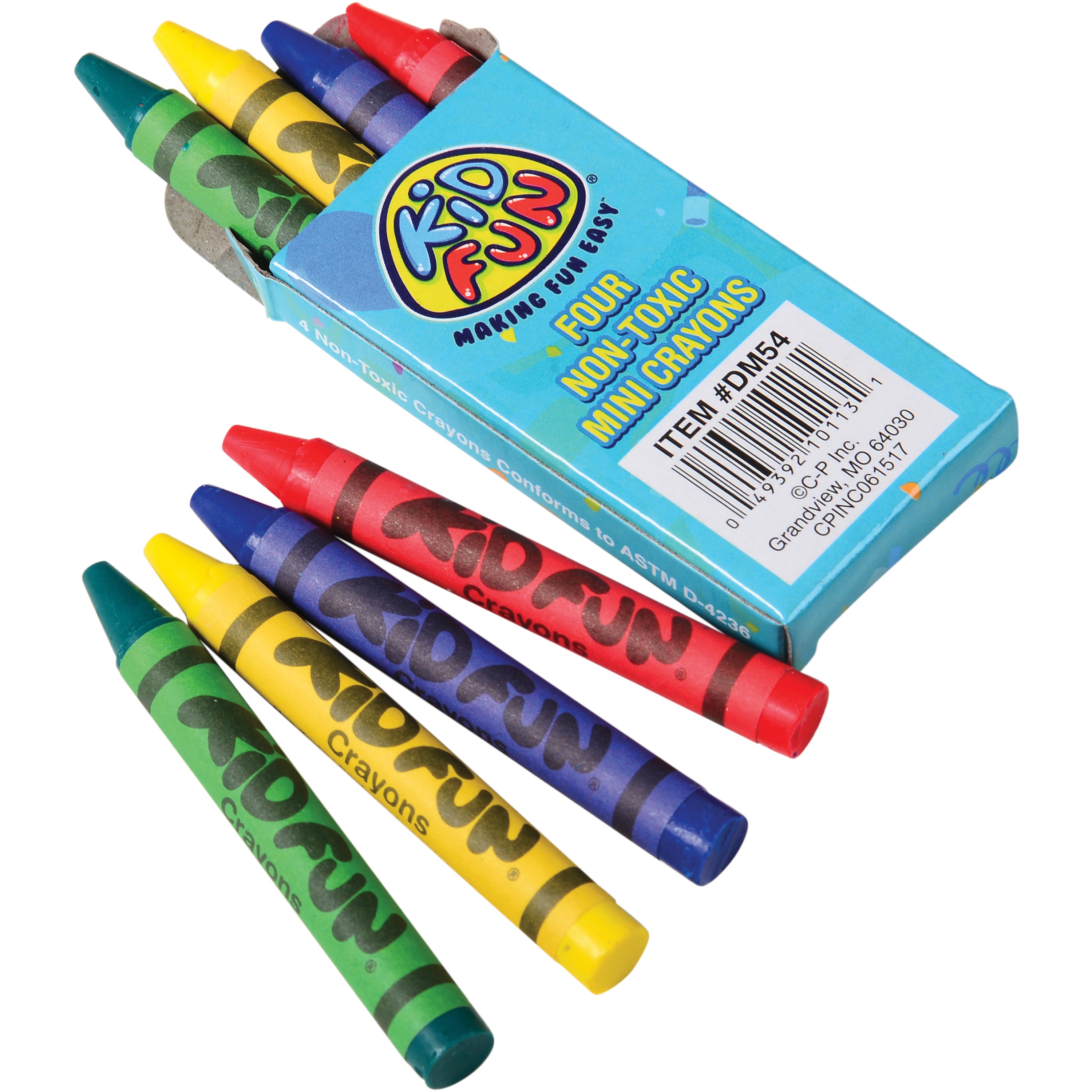 Mini Crayons/4-Bx (Sold By Gross)*