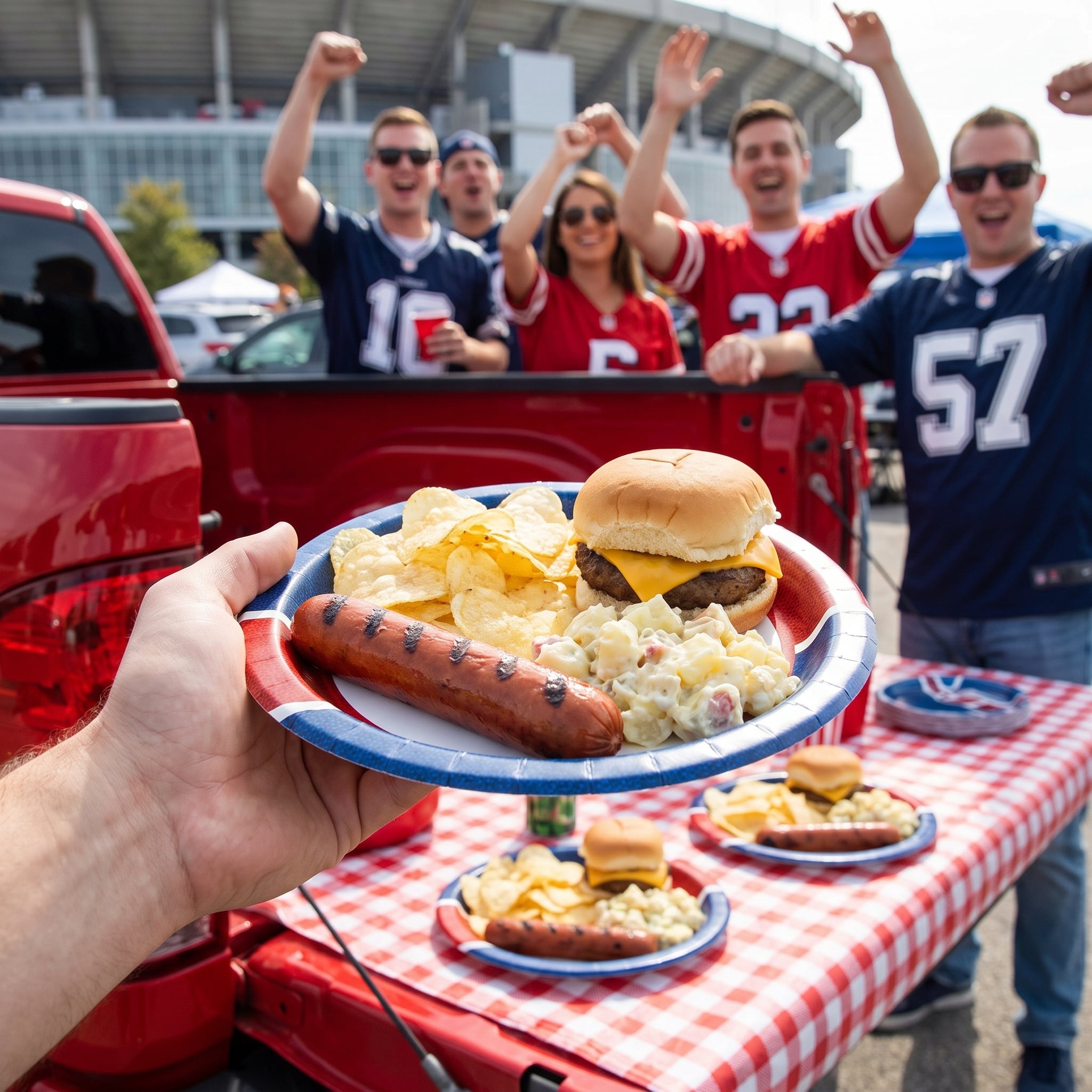 NFL Drive 10.5" Round Paper Plates