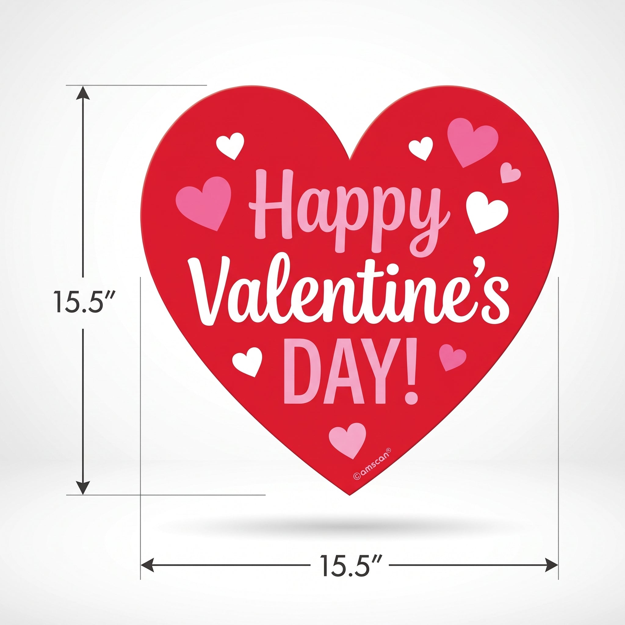 Valentine's Day Heart Cutout Decoration