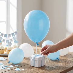 Tranquil Blue Latex Balloons - 50ct, 5"