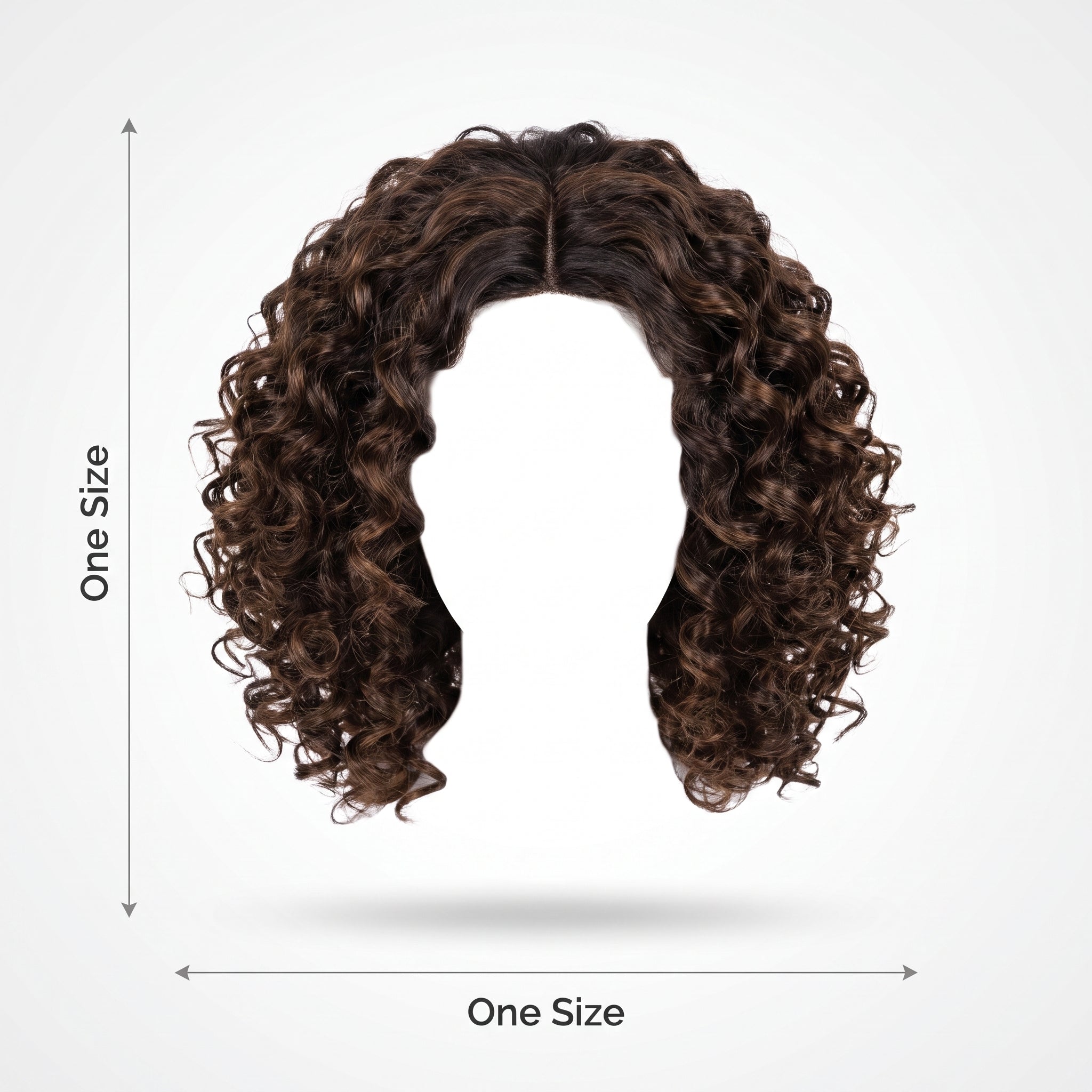 Envy Brown Curly Wig - Halloween Costume Accessory
