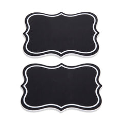 Customizable Chalkboard Sticker Labels, 50 Pack