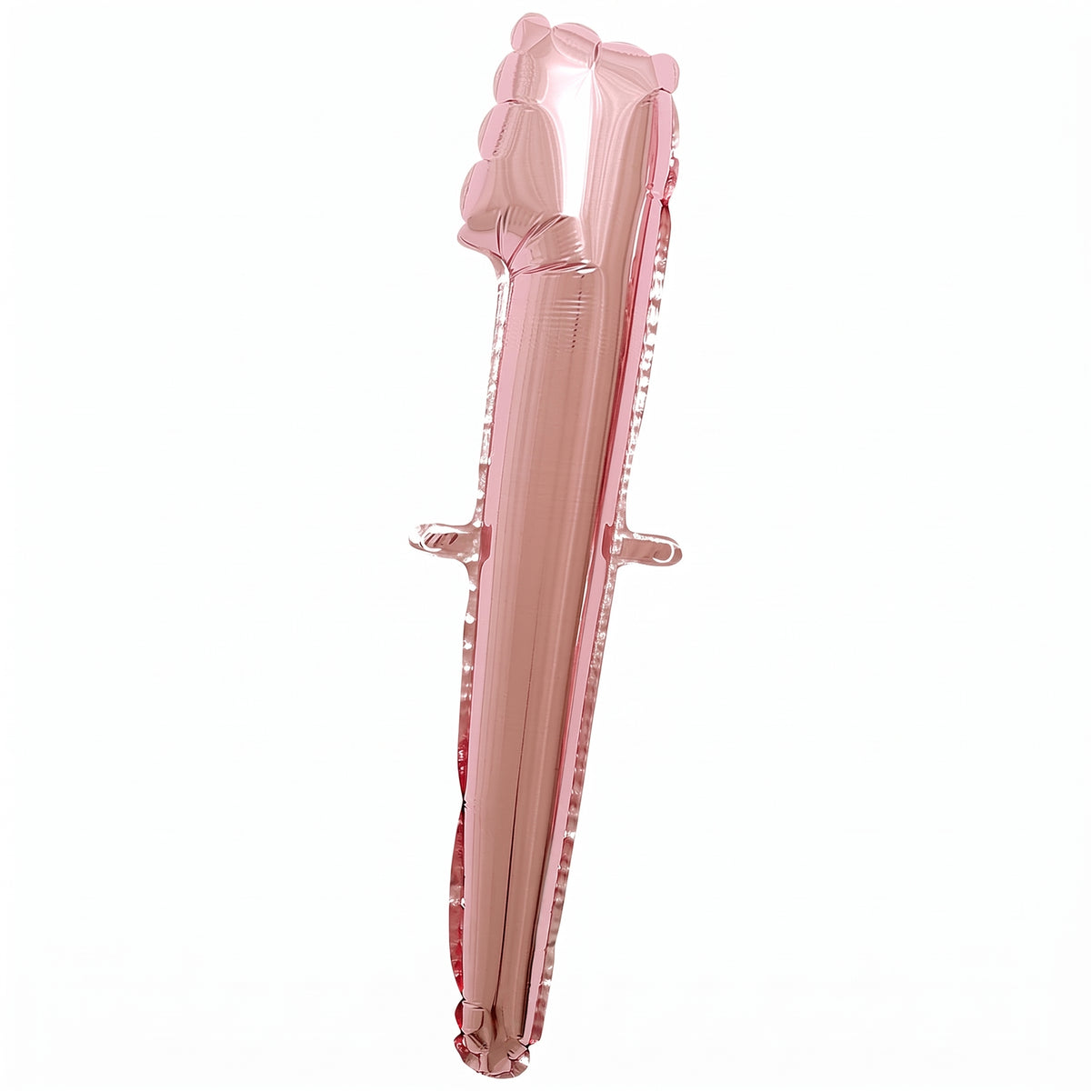 Rose Gold Script Number 1 Foil Balloon - 8-Inch Air-Filled