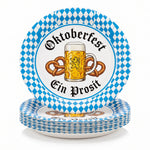 Oktoberfest Harvest 9-Inch Plates - Set of 8