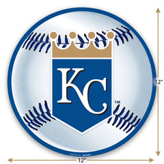 Kansas City Royals 12" Baseball Cutout