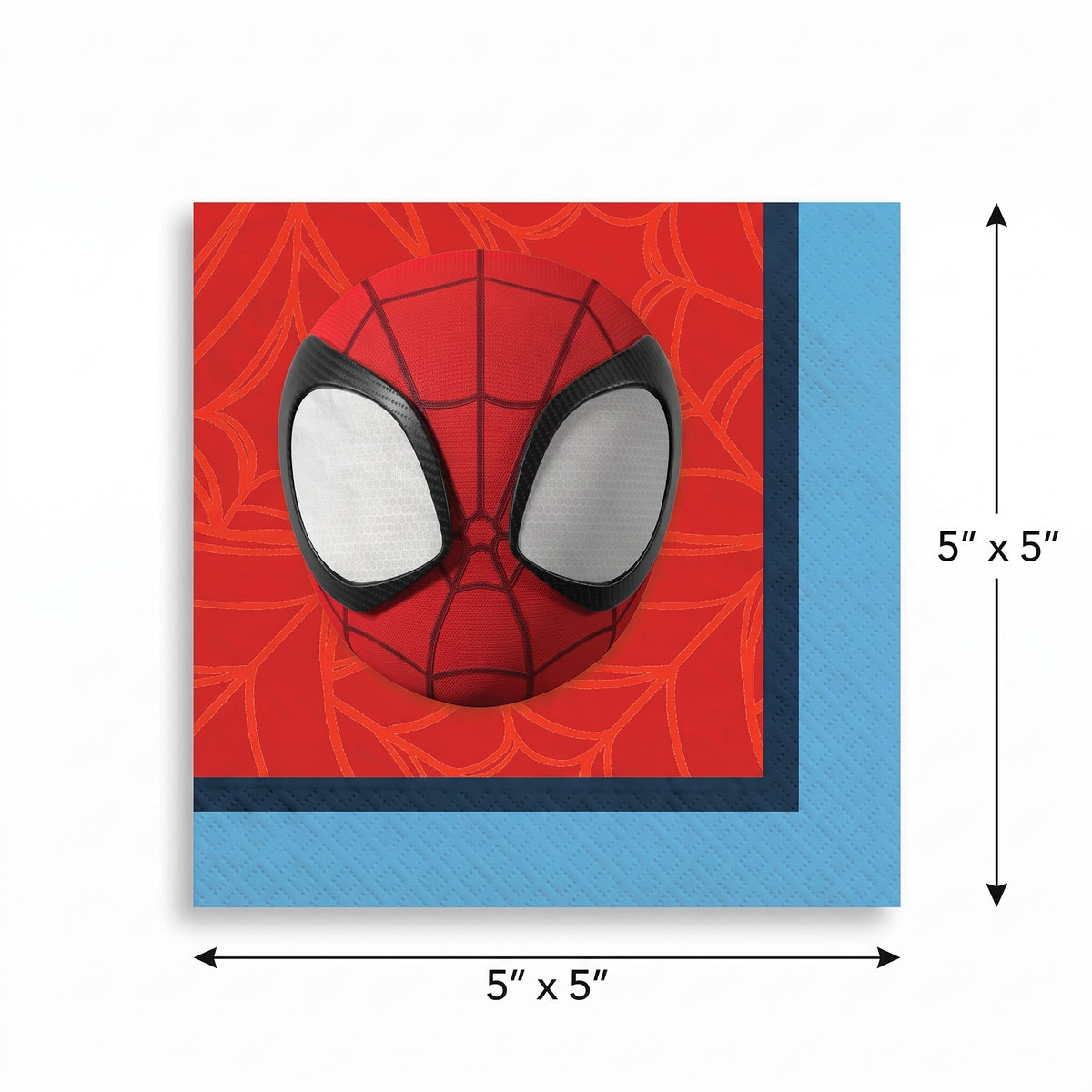 Marvel Spidey and His Amazing Friends Beverage Napkins - 16 Pack - 5 In. X 5 In.
