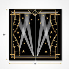 Hollywood Glitz & Glam Photo Booth Scene Setter Kit
