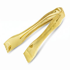 Gold Mini Metallic Tongs - 6.5"