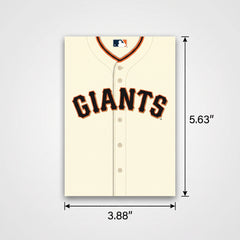 San Francisco Giants MLB Invitation & Thank You Card Set