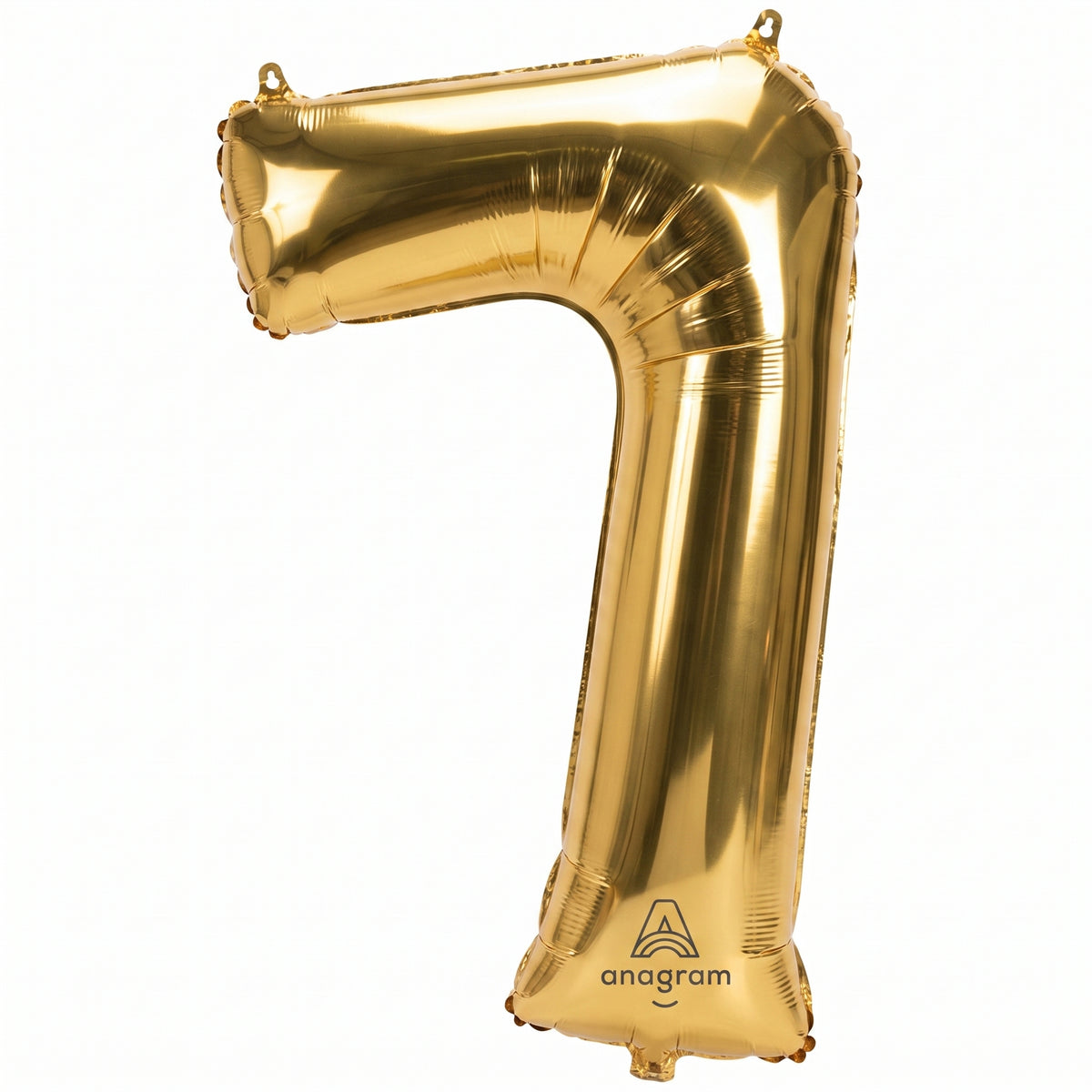 Metallic Gold Number 7 Foil Balloon