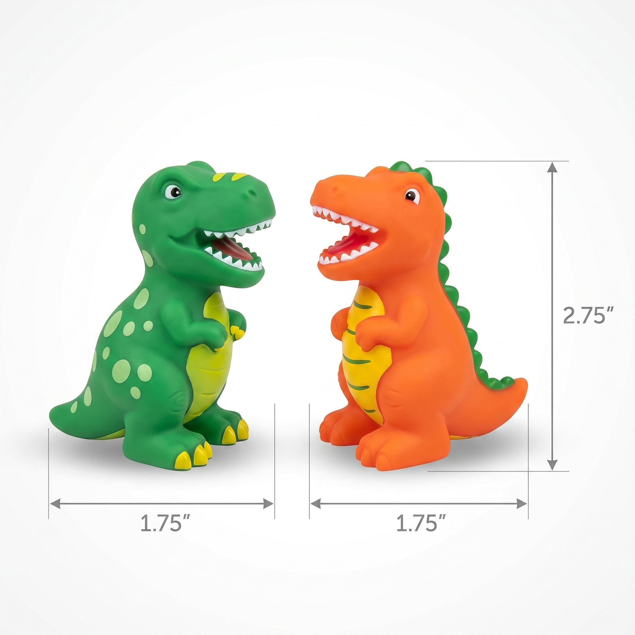 Dino-Mite Dinosaur Squirt Toys - 4 Pack Party Favors