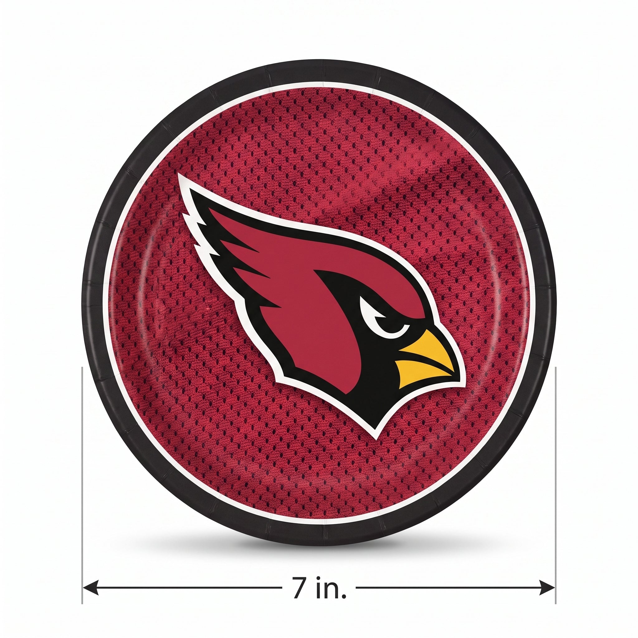 Arizona Cardinals 7" Round Paper Plates