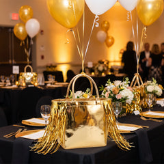 Gold Mini Tote Party Accessory
