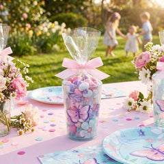 Fluttering Butterfly Favor Cup - 16 oz Reusable Party Cup