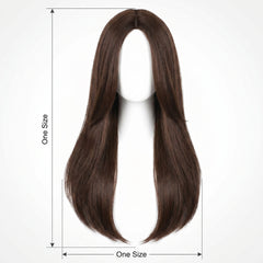 Hot Honey Chestnut Brown Long Wig - Costume Accessory
