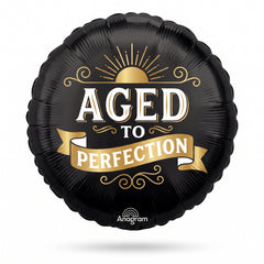 "Aged to Perfection" 18-Inch Foil Balloon